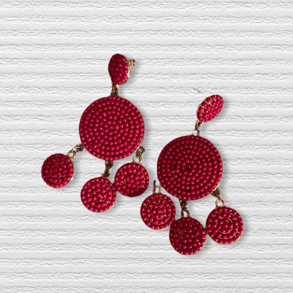 Pink Sugarfix statement earrings